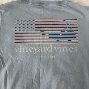 Boys Vineyard Vines Light Blue Graphic T-Shirt